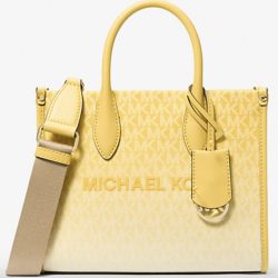 Mirella Small Ombré Signature Logo Crossbody Bag